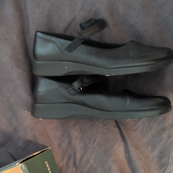 Arcopedico Ergonomic Comfort Black Leather Mary Janes Size 9.5 39 - Picture 6 of 6